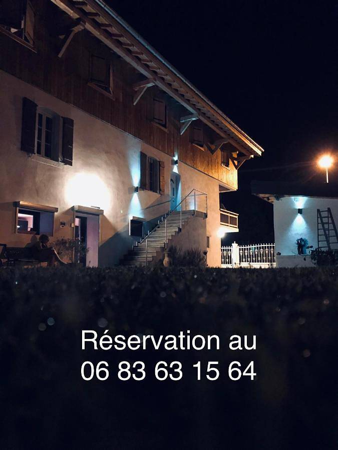 Maison d’hôte pour 2 personnes, avec vue et jardin, animaux acceptés à Cluses - 2