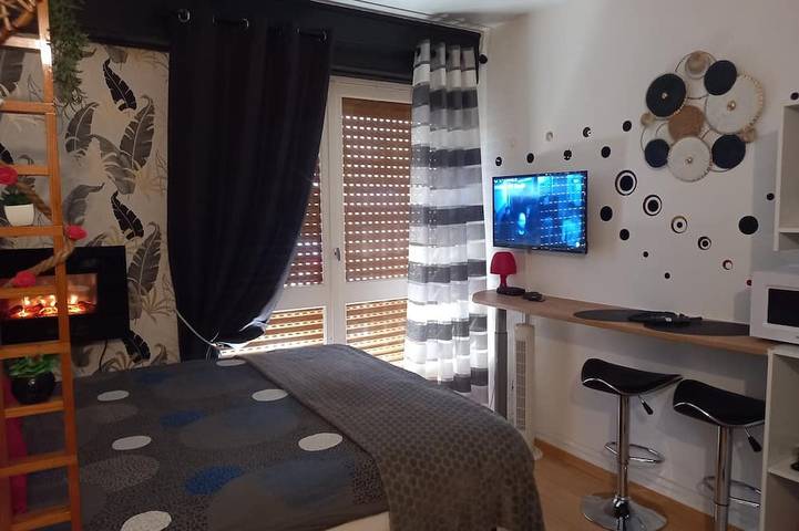 Ganze Wohnung, Charming studio apartment park in Avon (Seine-et-Marne), Seine-et-Marne