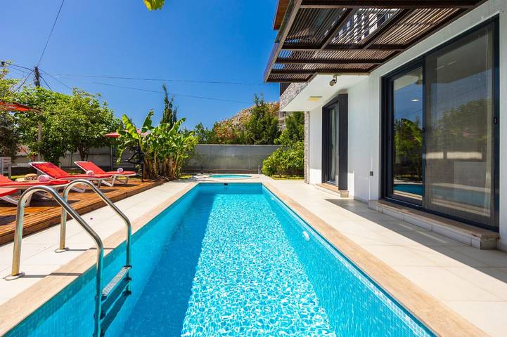 Ferienhaus für 8 Personen, mit Meerblick und Garten sowie Kinderpool in Ägäisregion - 3