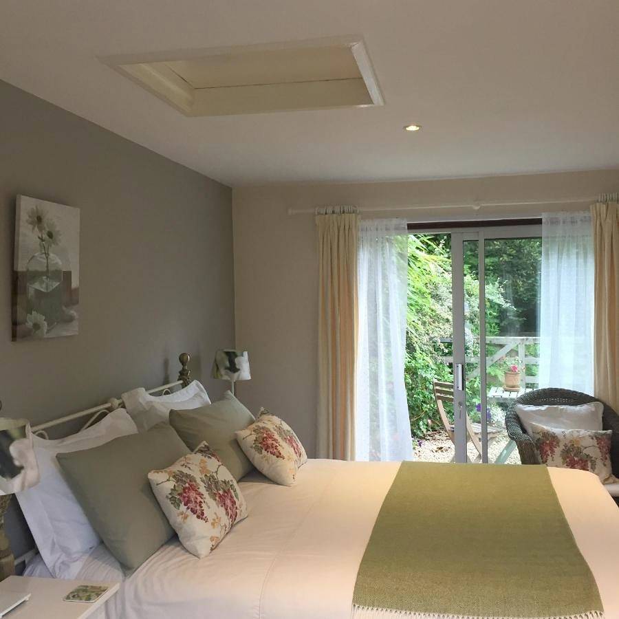 Double Room with Garden View in West Pennard, Somerset