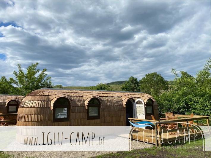 Ferienhaus für 4 Personen, mit Terrasse und Seeblick sowie Ausblick in Schweich an der Römischen Weinstraße