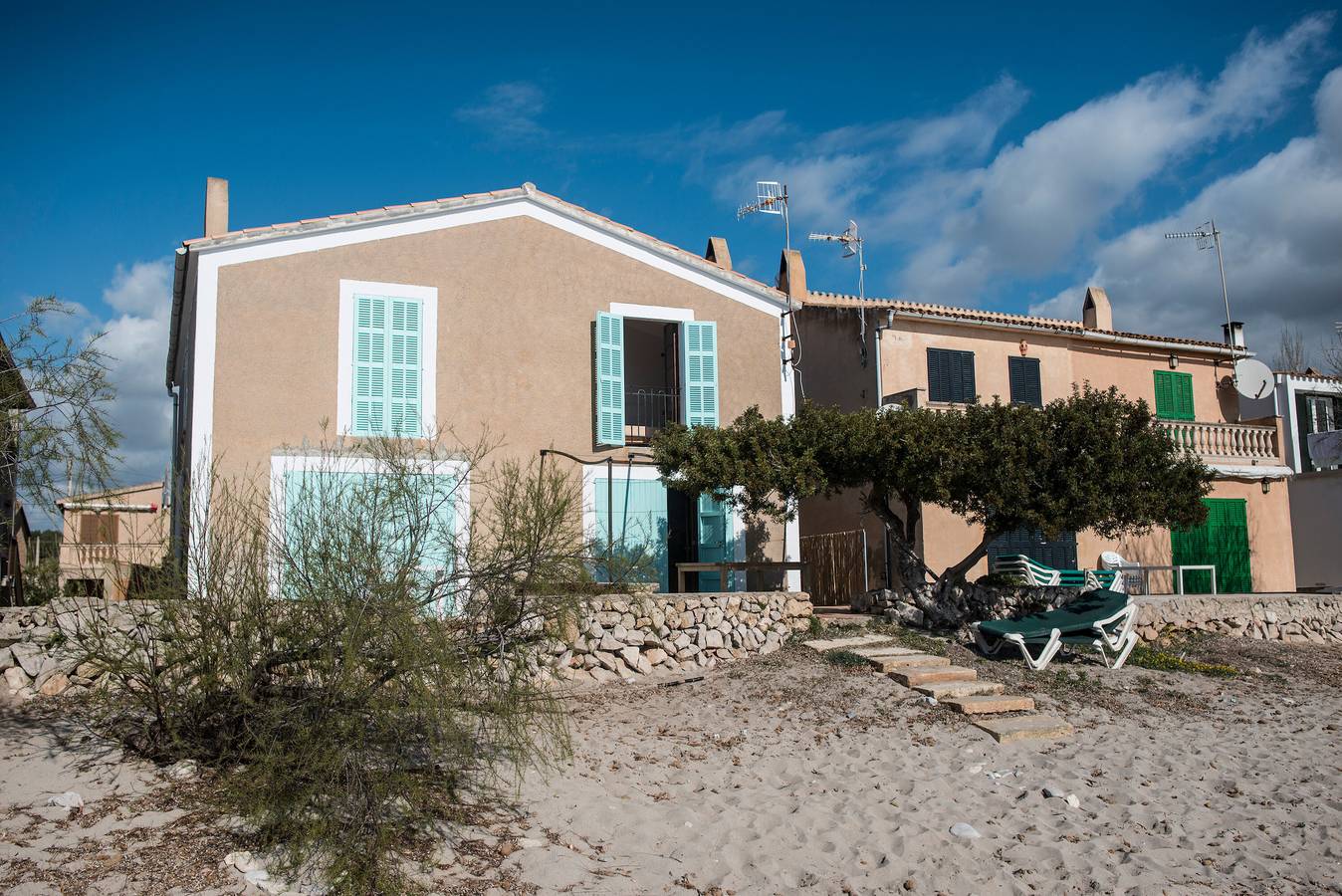 Maison de vacances 'Es Port Nou - Casa En La Playa' avec vue sur la mer, terrasse privée et Wi-Fi in Port Nou, Son Servera