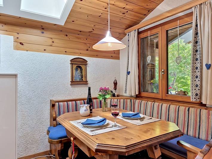 Ferienhaus für 2 Personen, mit Ausblick und Terrasse sowie Garten im Wallis - 4
