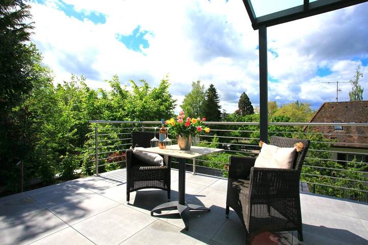Ferienwohnung für 2 Personen, mit Terrasse und Garten in Überlingen