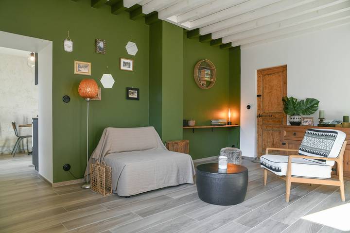 Maison de campagne pour 2 personnes, avec jardin, adapté aux familles