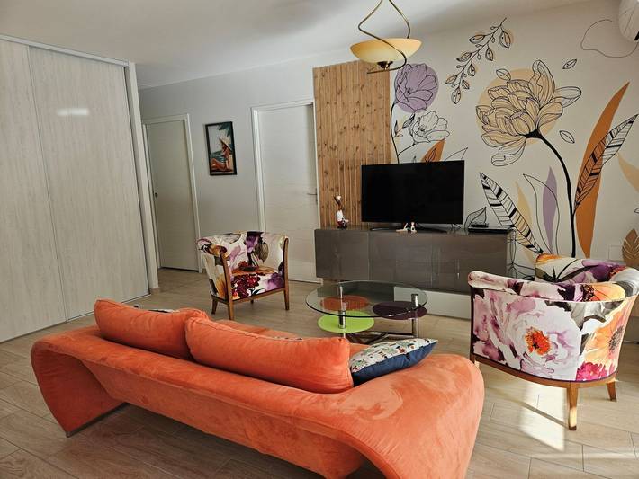 Ferienhaus für 5 Personen, mit Garten