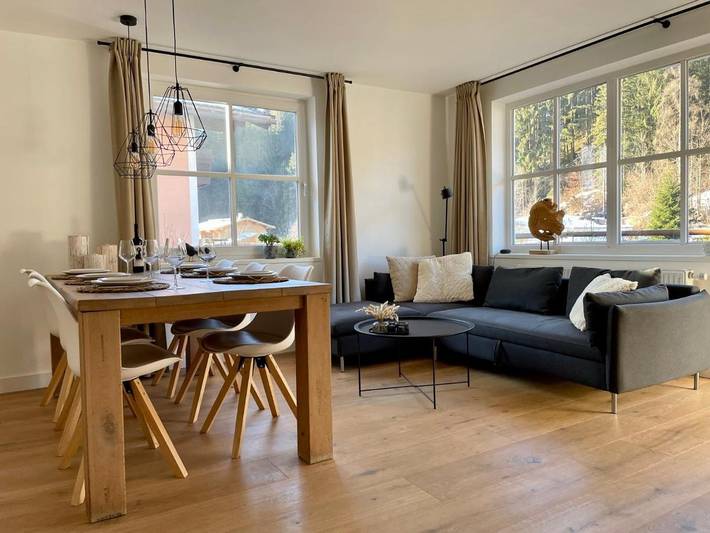 Ferienwohnung für 7 Personen, mit Balkon und Ausblick