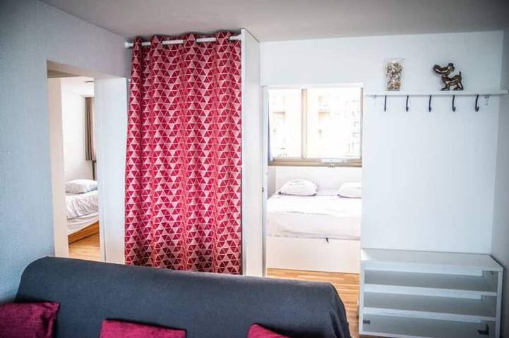 Appartement entier, T3 entièrement renové avec vue pleine mer in Plage de Malo-les-Bains, Dunkerque