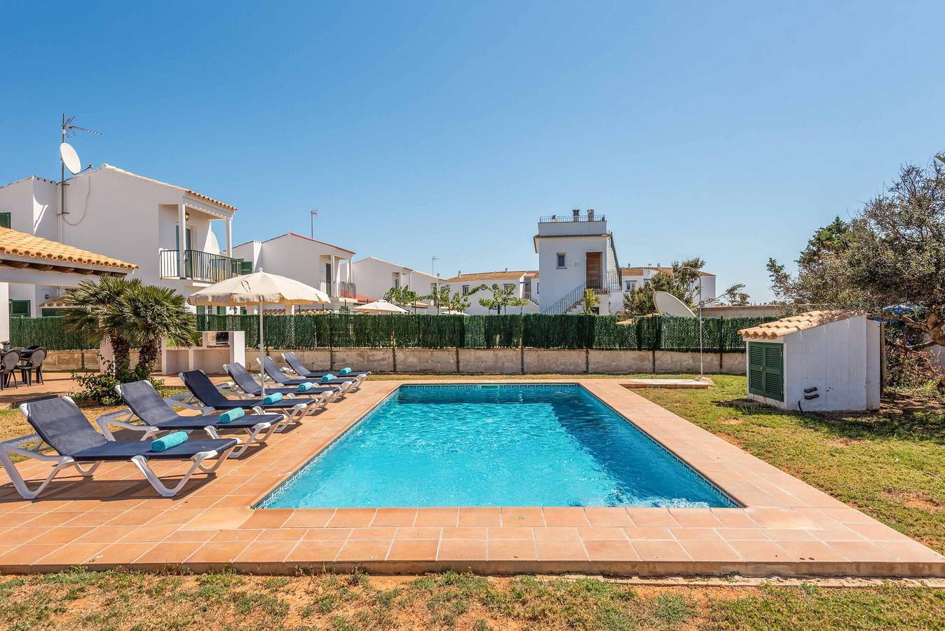 Chalet para 7 personas con terraza in Cala Blanes, Ciudadela