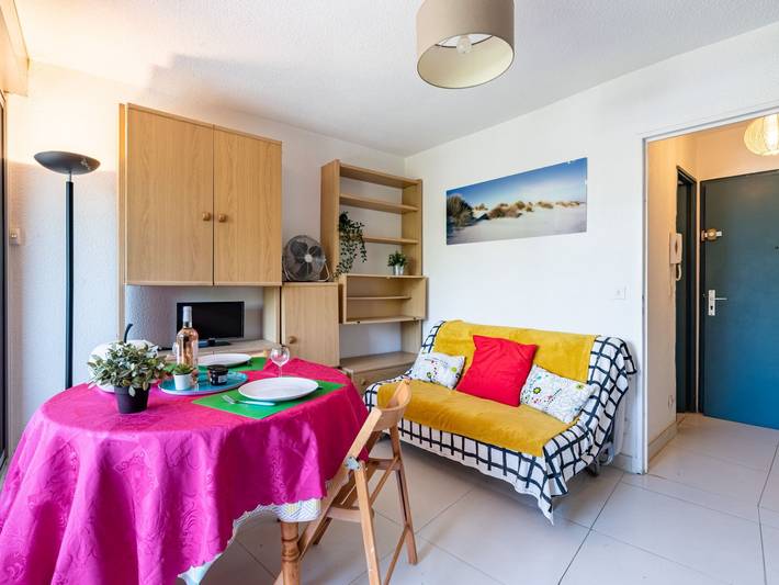 Appartement de vacances pour 4 personnes, avec Terrasse à La Grande-Motte