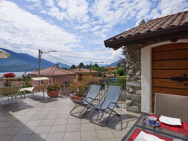 Ferienhaus für 4 Personen, mit Balkon und Seeblick sowie Garten, mit Haustier am Comer See - 4