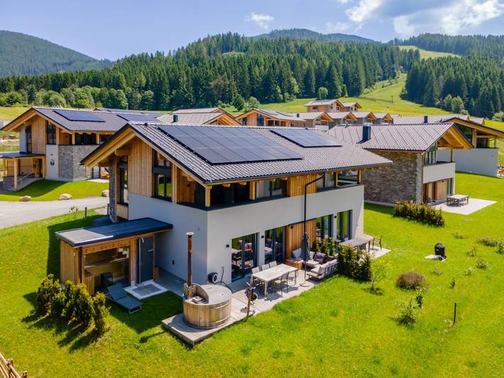 Chalet für 6 Personen, mit Sauna und Whirlpool sowie Garten, mit Haustier in St. Lambrecht