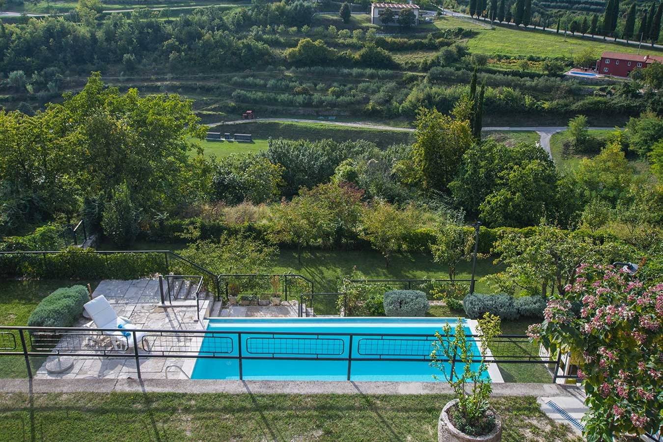 Villa Belle with pool for max 12 Persons in Oprtalj Istria in Oprtalj, Zentralistrien