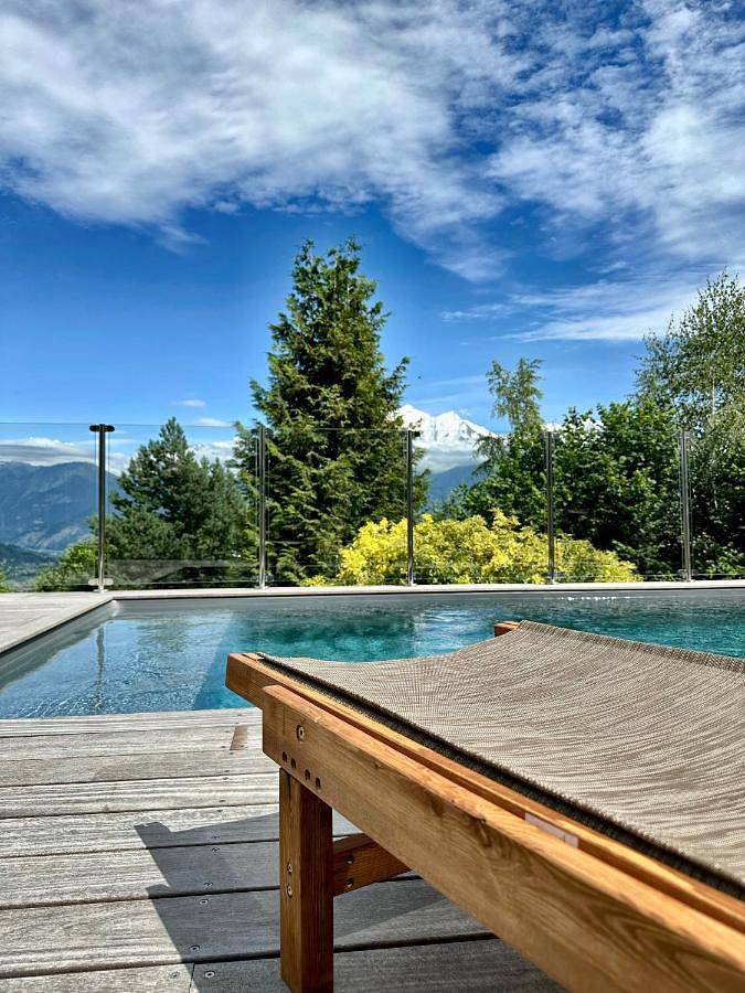 Hôtel pour 3 personnes, avec piscine et jardin ainsi que sauna et jacuzzi à Cordon - 4