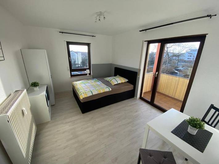 Apartament wakacyjny dla 2 osób, z balkon w Mannheim