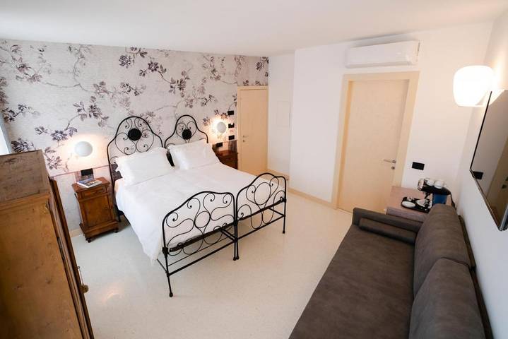 Maison d’hôte pour 3 personnes, avec jardin et sauna ainsi que piscine et jacuzzi, adapté aux familles à Vicenza - 3