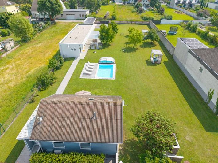 Ferienhaus für 4 Personen, mit Pool und Ausblick sowie Garten in Illmitz - 3