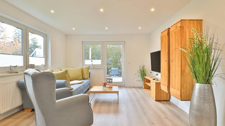 Ferienwohnung für 4 Personen, mit Garten und Terrasse in Prerow