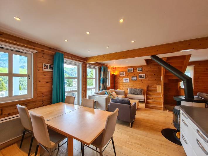 Chalet pour 8 personnes, avec balcon/terrasse, animaux acceptés