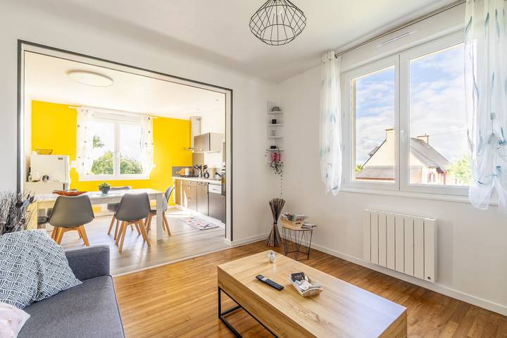 Gîte pour 4 personnes, avec Jardin