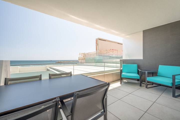 Studio für 4 Personen, mit Balkon und Pool in Sesimbra - 2