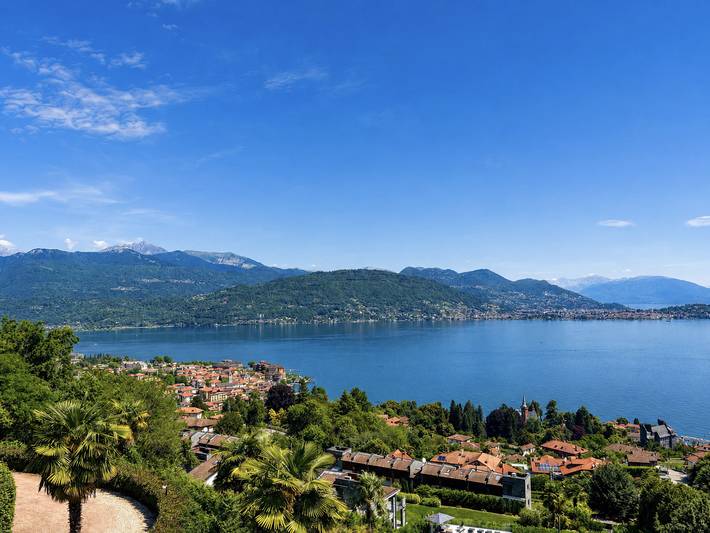 Ferienwohnung für 2 Personen, mit Garten und Pool sowie Ausblick und Seeblick im Piemont - 3