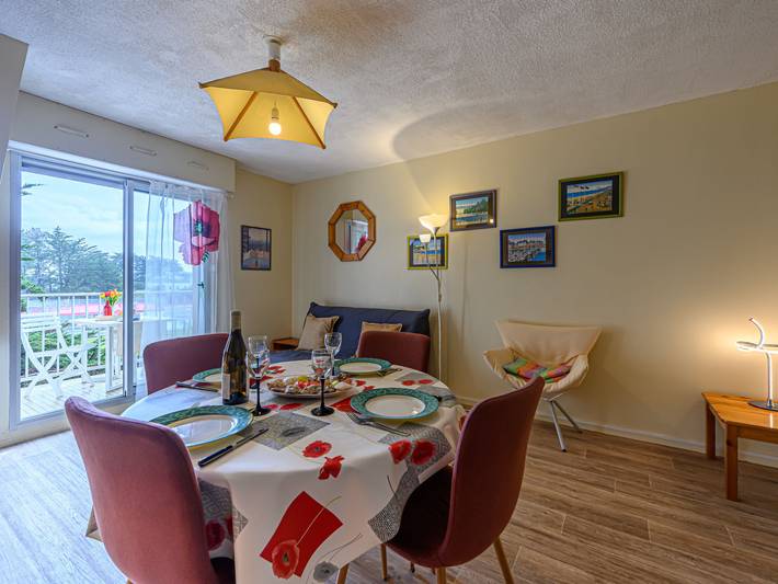 Ferienwohnung für 4 Personen, mit Garten und Balkon in Quiberon - 4