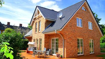 Ferienhaus für 6 Personen, mit Garten und Sauna sowie Terrasse in Borgsum