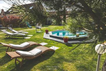 Chambre d’hôte pour 3 personnes, avec vue ainsi que jardin et piscine, animaux acceptés dans le Pas-de-Calais