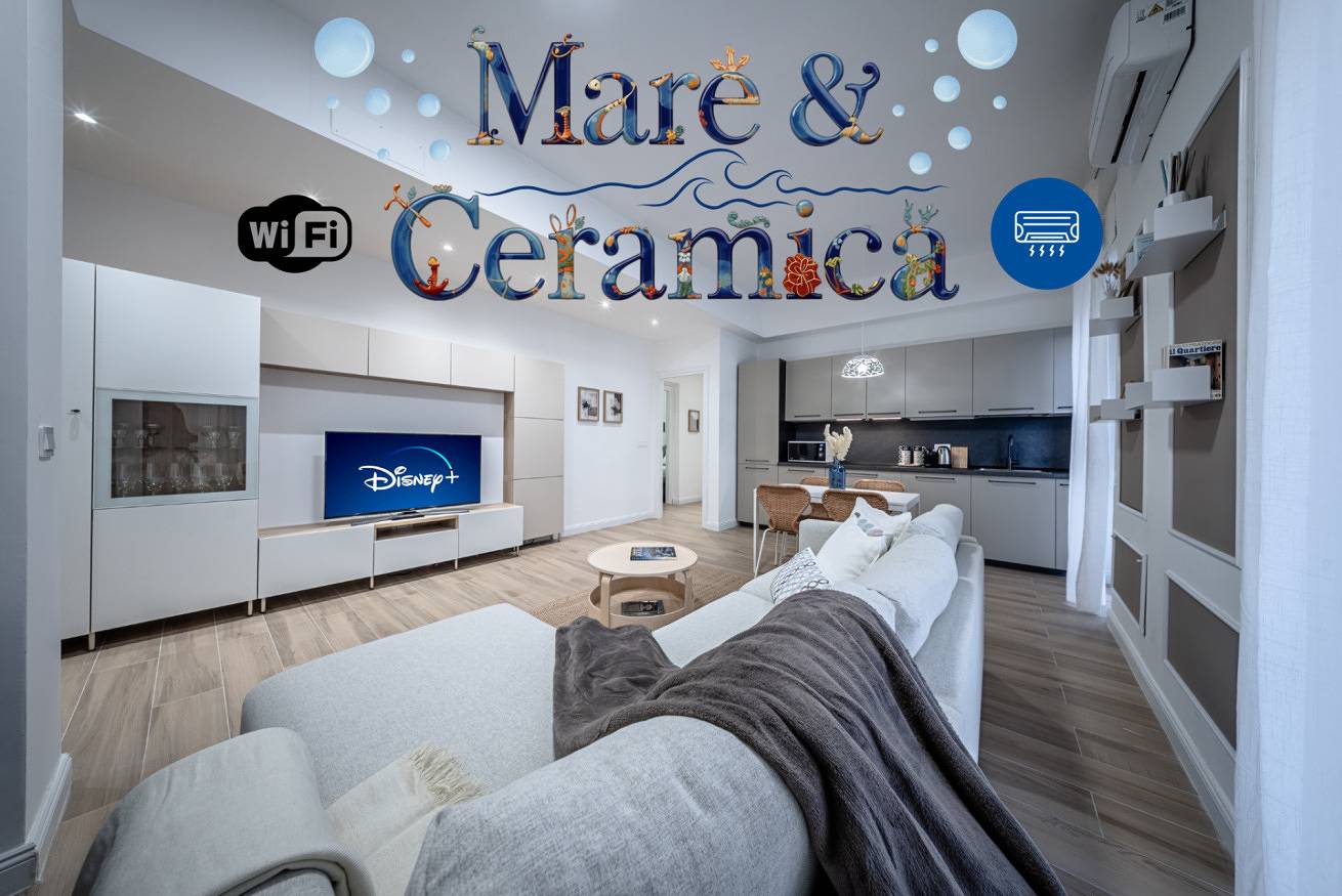 Ganze Wohnung, [Meer & Keramik] A/C • Bahnhof 3min in Albisola Capo, Albisola Superiore