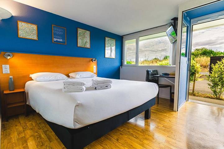 Hôtel pour 5 personnes, avec jardin