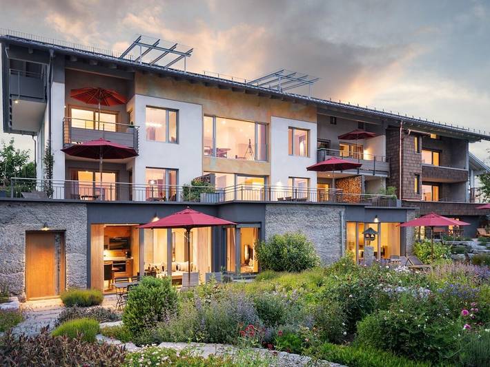 Ferienhaus für 4 Personen, mit Seeblick und Terrasse sowie Garten - 1