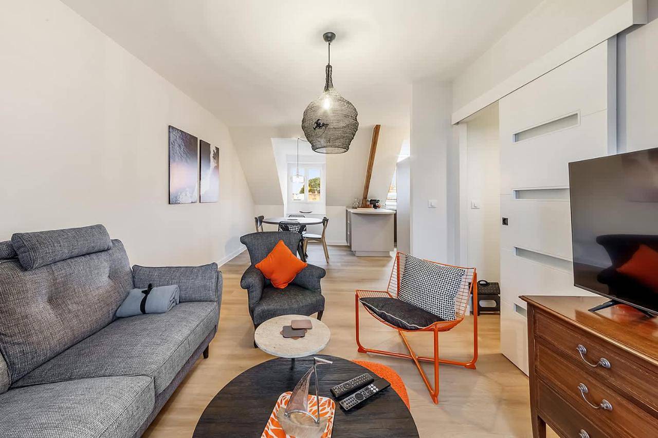 Appartement entier, Armor beautiful renovated apartment 2 bedrooms in Cancale, Baie du Mont-Saint-Michel