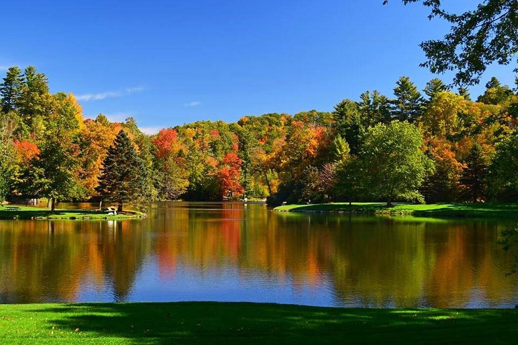 Ganze Wohnung, Neu im Chetola Resort mit allen Annehmlichkeiten renoviert, zu Fuß zum Main St. Blowing Rock in Blue Ridge Parkway, Blowing Rock