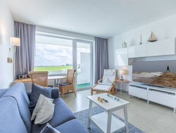 Ferienwohnung für 3 Personen, mit Balkon und Sauna sowie Pool, kinderfreundlich in Cuxhaven (Stadt)