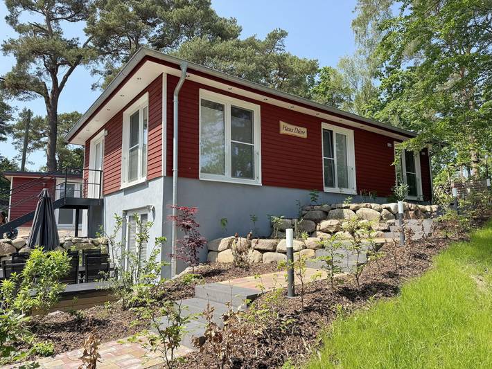 Ferienhaus für 5 Personen, mit Terrasse und Sauna in Baabe