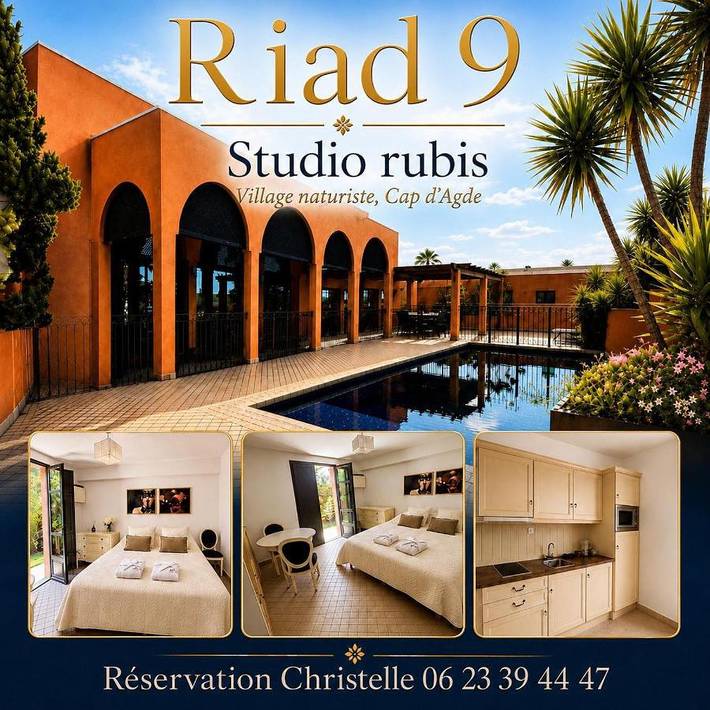 Riad pour 2 personnes, avec Jacuzzi et Terrasse ainsi que Jardin et Piscine