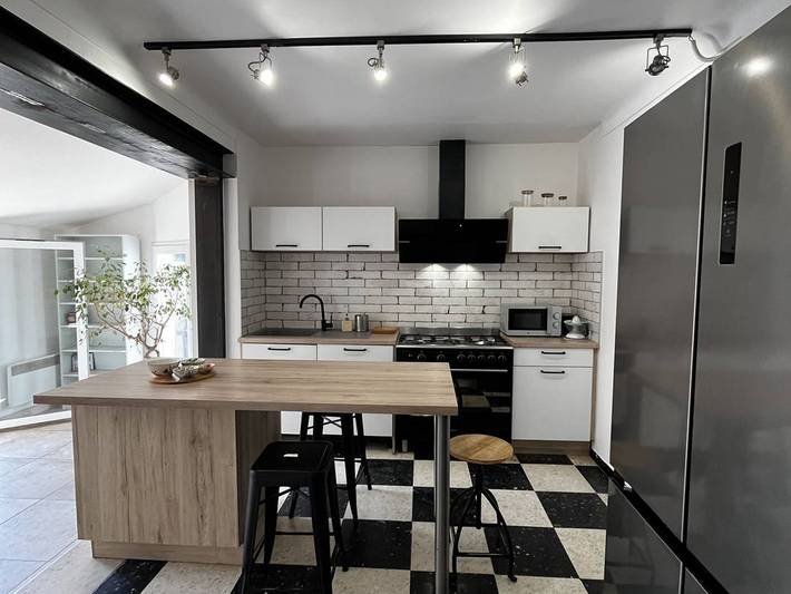 Ferienhaus für 6 Personen, mit Garten