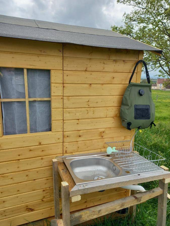 Tente pour 4 personnes, avec vue ainsi que jardin et terrasse dans le Calvados - 3