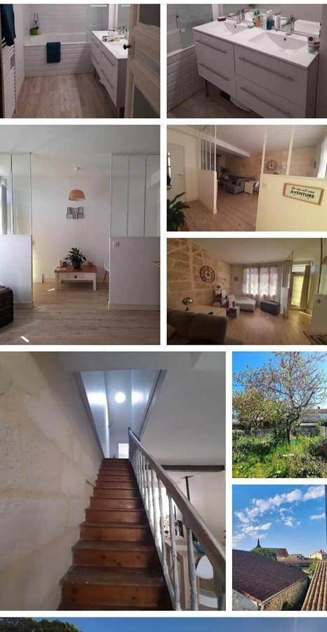 Gîte pour 6 personnes, avec jardin et vue, animaux acceptés à Guîtres - 4