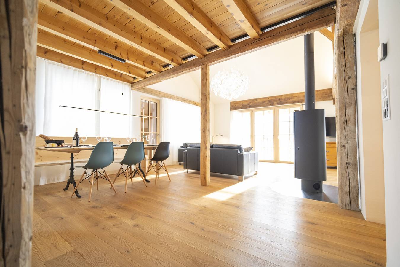 Ganze Ferienwohnung, Ferienwohnung Chasa Muntanella - Ferienwohnung für 1 - 8 Personen in Ftan, Unterengadin