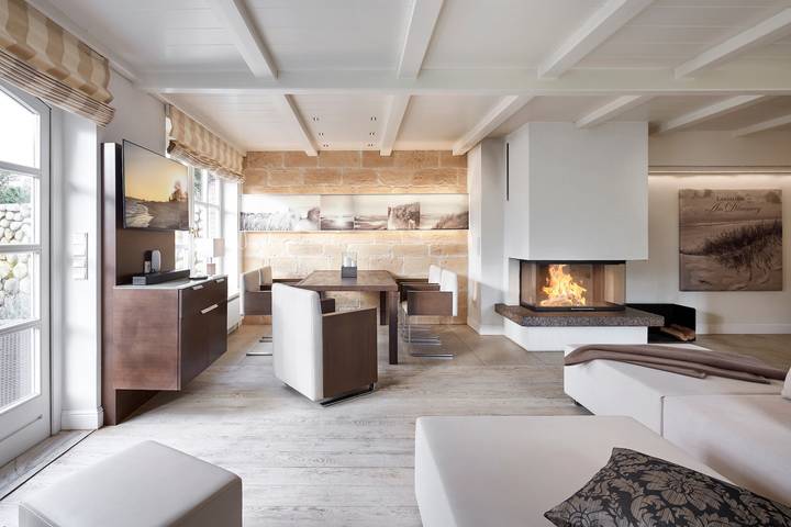 Ferienhaus mit Meerblick für 4 Personen, mit Terrasse und Garten sowie Sauna in Nieblum - 4