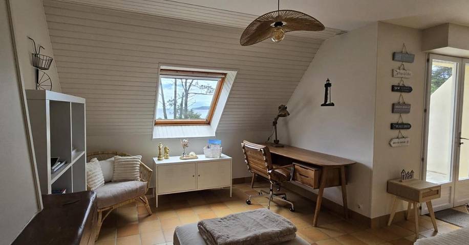 Location de vacances pour 7 personnes, avec sauna ainsi que jacuzzi et jardin dans Plage de Postolonnec - 4