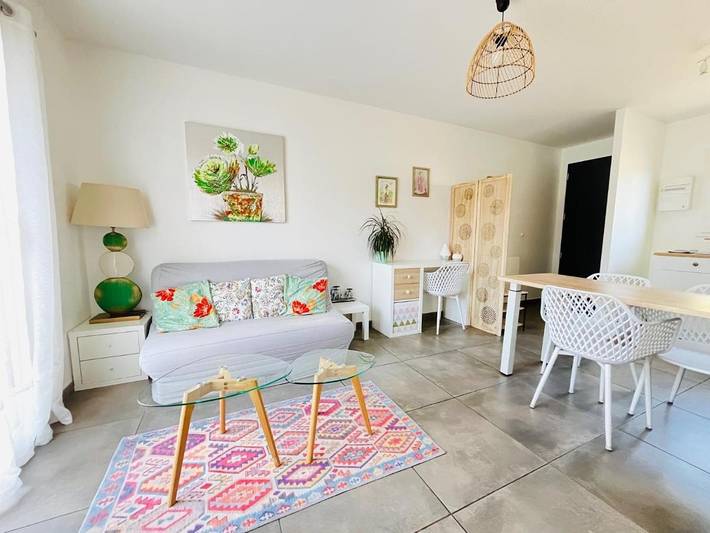 Gîte pour 2 personnes, avec vue et terrasse, animaux acceptés à Ayzac-Ost - 4