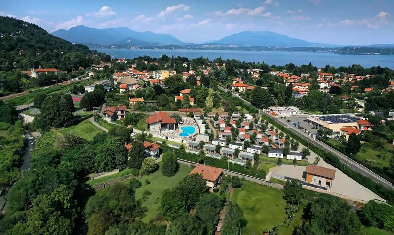 Bungalow für 2 Personen, mit Terrasse am Lago Maggiore