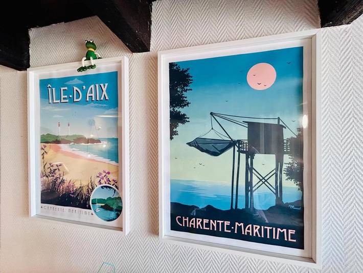 Location de vacances pour 6 personnes, avec vue et terrasse, animaux acceptés dans Plage Nord (Fouras) - 4