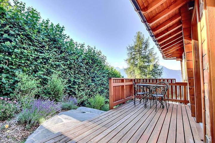 Chalet für 8 Personen, mit Garten in Leytron