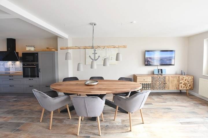 Ferienhaus für 6 Personen, mit Terrasse und Garten sowie Sauna in Tinnum