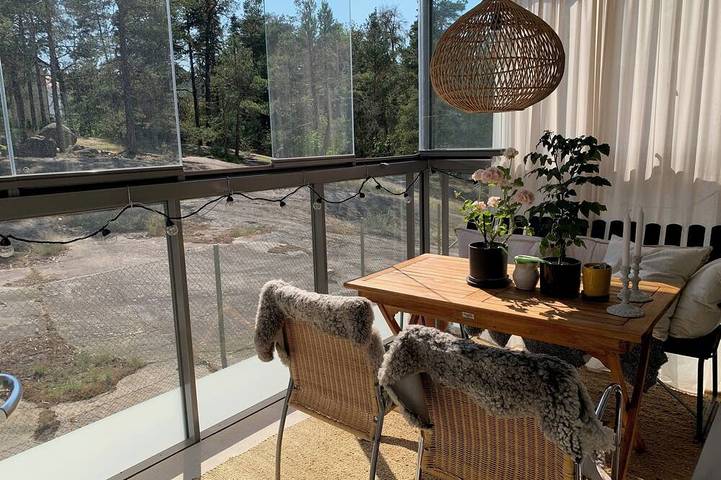 Ferienwohnung für 6 Personen, mit Balkon und Garten