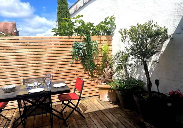 Chalet pour 4 personnes, avec jardin et jacuzzi à Arcachon